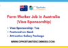 Farm Worker Job in Australia 2026
