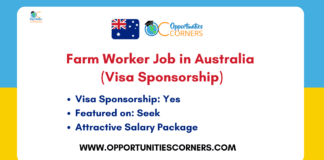 Farm Worker Job in Australia 2026