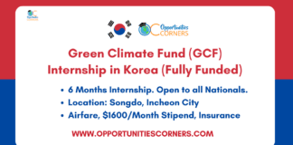 Green Climate Fund (GCF) Internship