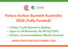 Future Action Summit Australia 2026