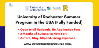 University of Rochester Summer Program