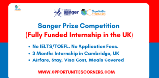 Sanger Prize Competition 2026