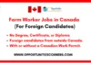 Farm Worker Jobs in Canada