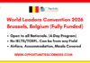 World Leaders Convention 2026 in Belgium