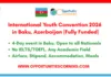 International Youth Convention 2026 in Azerbaijan