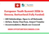 European Youth Summit 2026 in Switzerland