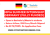 MPIA Summer Internship