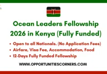 Ocean Leaders Fellowship 2026