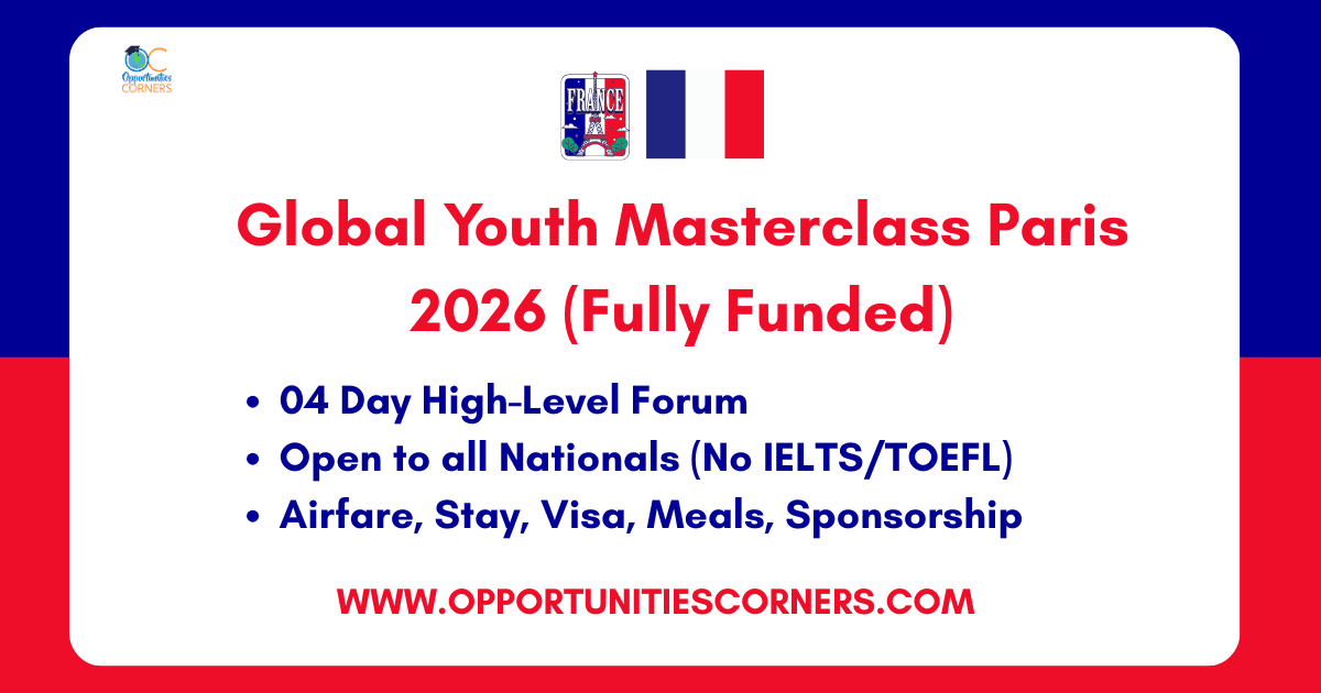 Global Youth Masterclass Paris 2026