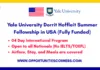Yale University Dorrit Hoffleit Summer Fellowship