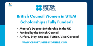 British Council Women in STEM Scholarships