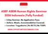 ASEF ASEM Human Rights Seminar 2026