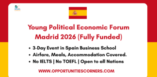 Young Political Economic Forum Madrid 2026