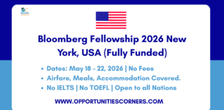 Bloomberg Fellowship 2026