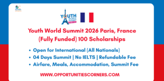 Youth World Summit 2026 Paris
