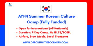 Summer Korean Culture Camp 2026