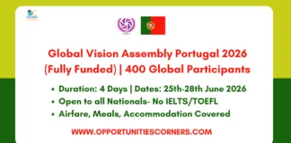 Global Vision Assembly Portugal 2026