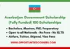 Azerbaijan Government Scholarship 2026