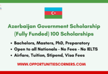 Azerbaijan Government Scholarship 2026