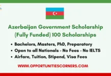 Azerbaijan Government Scholarship 2026
