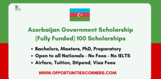 Azerbaijan Government Scholarship 2026