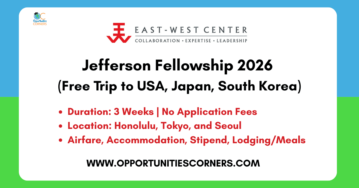 Jefferson Fellowship 2026