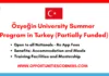 Özyeğin University Summer Program 2026