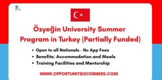 Özyeğin University Summer Program 2026
