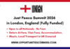 Just Peace Summit 2026 in London