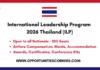 International Leadership Program 2026 Thailand