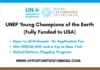 UNEP Young Champions of the Earth 2026