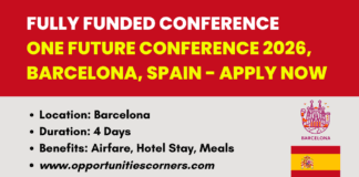 One Future Conference 2026 Barcelona