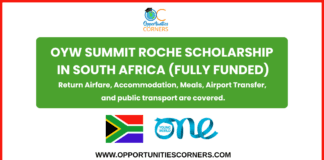 OYW Summit ROCHE Scholarship 2026