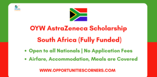 OYW AstraZeneca Scholarship 2026