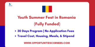Youth Summer Fest 2026 in Romania (Fully Funded) Youth Summer Fest 2026 in Romania