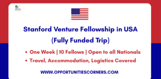 Stanford Venture Fellowship 2026