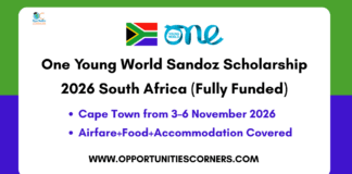 One Young World Sandoz Scholarship 2026