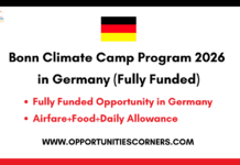 Bonn Climate Camp Program 2026