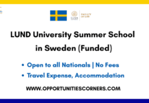 LUND University Summer School 2026