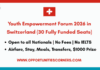 Youth Empowerment Forum 2026 in Switzerland (30 Fully Funded Seats) Youth Empowerment Forum 2026 in Switzerland