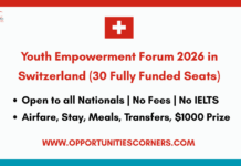 Youth Empowerment Forum 2026 in Switzerland