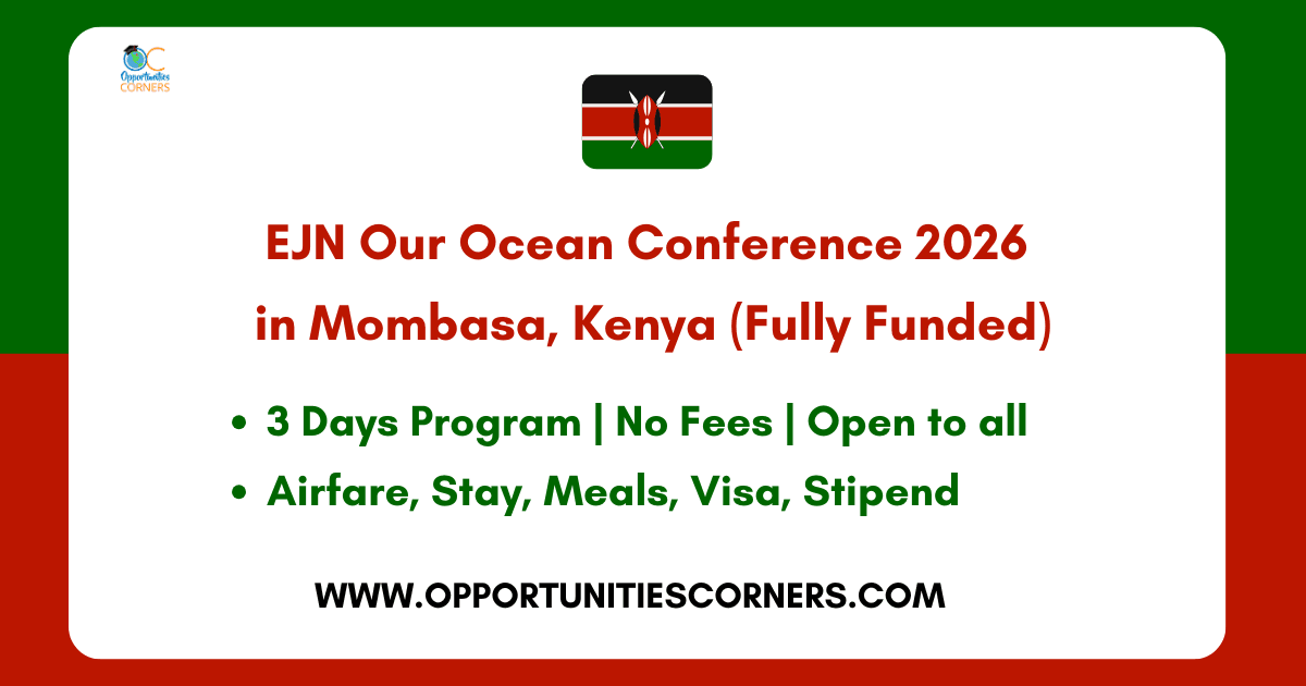 EJN Our Ocean Conference 2026 in Kenya (Fully Funded)