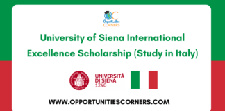 Siena International Excellence Scholarship 2026