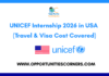 UNICEF Internship 2026 in USA
