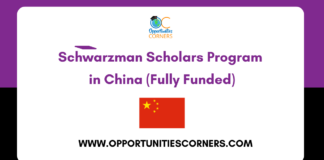 Schwarzman Scholars Program 2027/28 in China (Fully Funded) Schwarzman Scholars Program