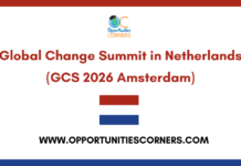 Global Change Summit in Netherlands (GCS 2026 Amsterdam) Global Change Summit in Netherlands