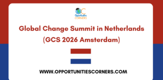 Global Change Summit in Netherlands (GCS 2026 Amsterdam) Global Change Summit in Netherlands