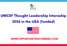 UNICEF Thought Leadership Internship 2026