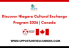Discover Niagara Cultural Exchange Program 2026