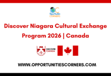 Discover Niagara Cultural Exchange Program 2026